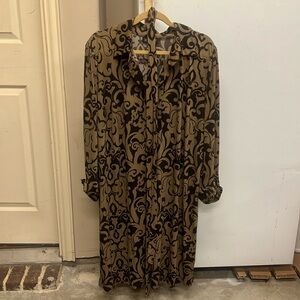 Cute Dress with Tie Belt